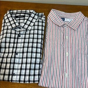 Alfani & Old Navy Men's  Shirts short sleeve Size LARGE